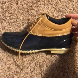 Tommy Hilfiger ankle rain boots